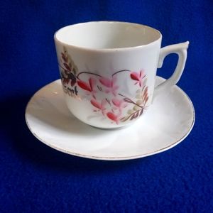 "Be Present" Teacup and Saucer Set